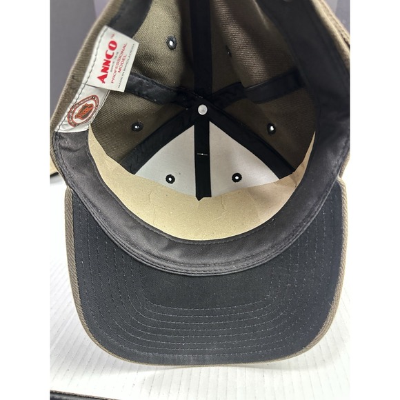 Vintage 90s New Jersey Devils Logo NHL Hockey Annco Professional StrapBack Hat - Picture 5 of 6